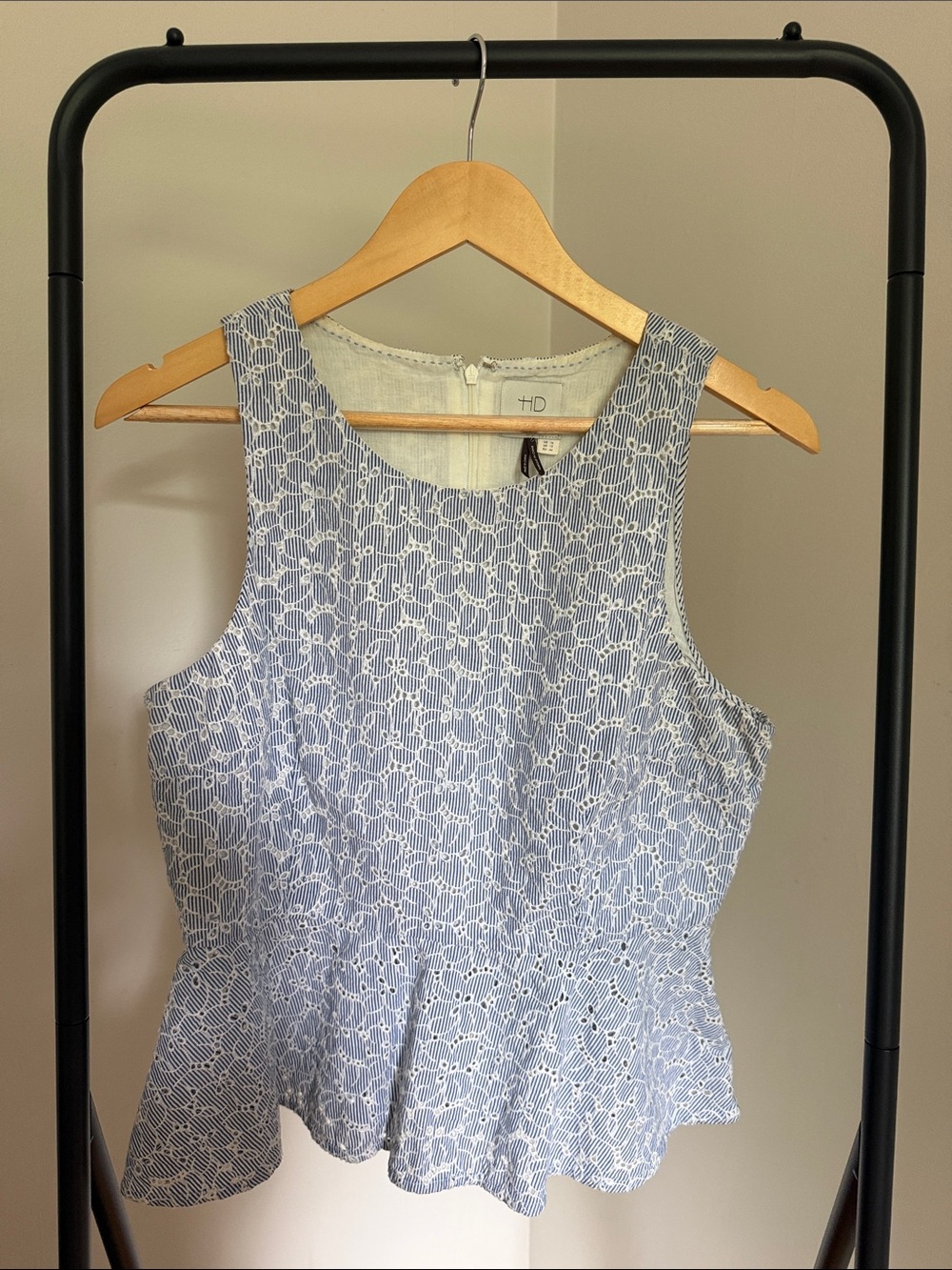Anthropologie HD In Paris Pia Peplum Top